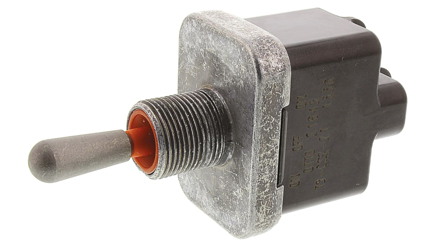 T9-CS2-21 | Otto Toggle Switch, Panel Mount, On-Off-On, DPDT, Screw ...