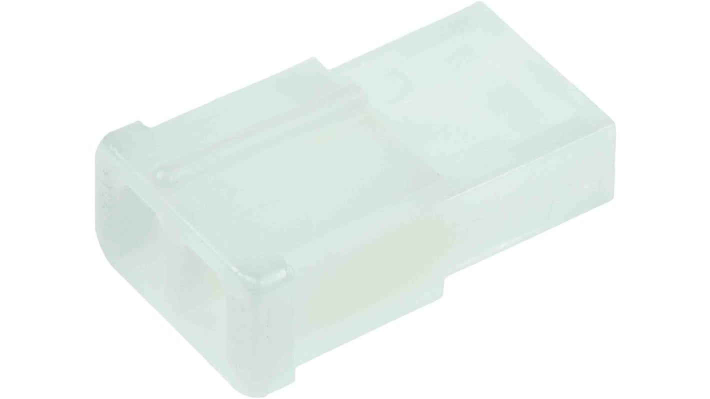 TE Connectivity, Commercial MATE-N-LOK Male Connector Housing, 5.08mm Pitch, 4 Way, 1 Row