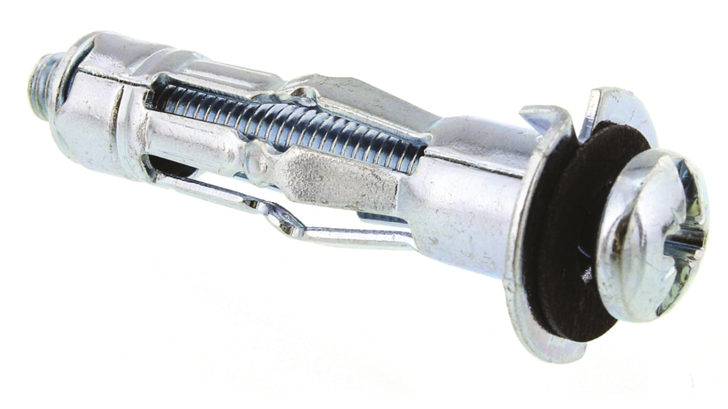 SM05037 RawlPlug Steel Expanding Bolt Cavity Fixing, 10mm fixing