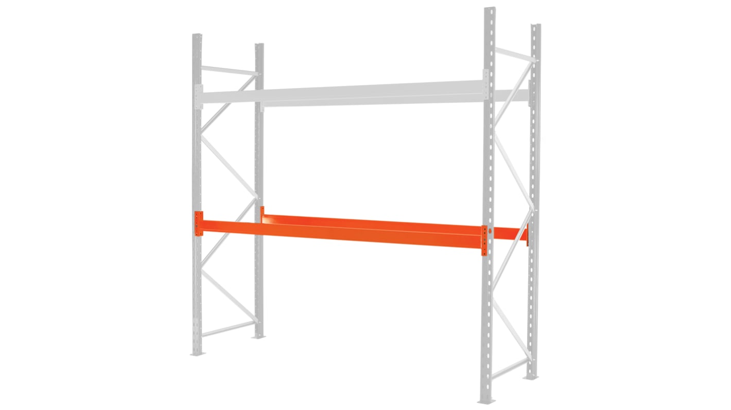 RS PRO 2 Shelf Pallet Shelving System Beams, 2000kg Load