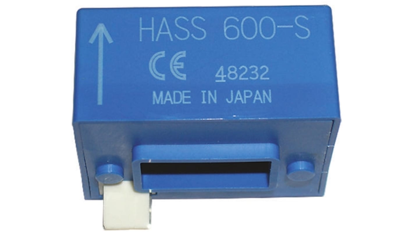 LEM HASS Series Current Transformer, 600A Input, 600:1, 20.4 x 10.4mm Bore, 5 V