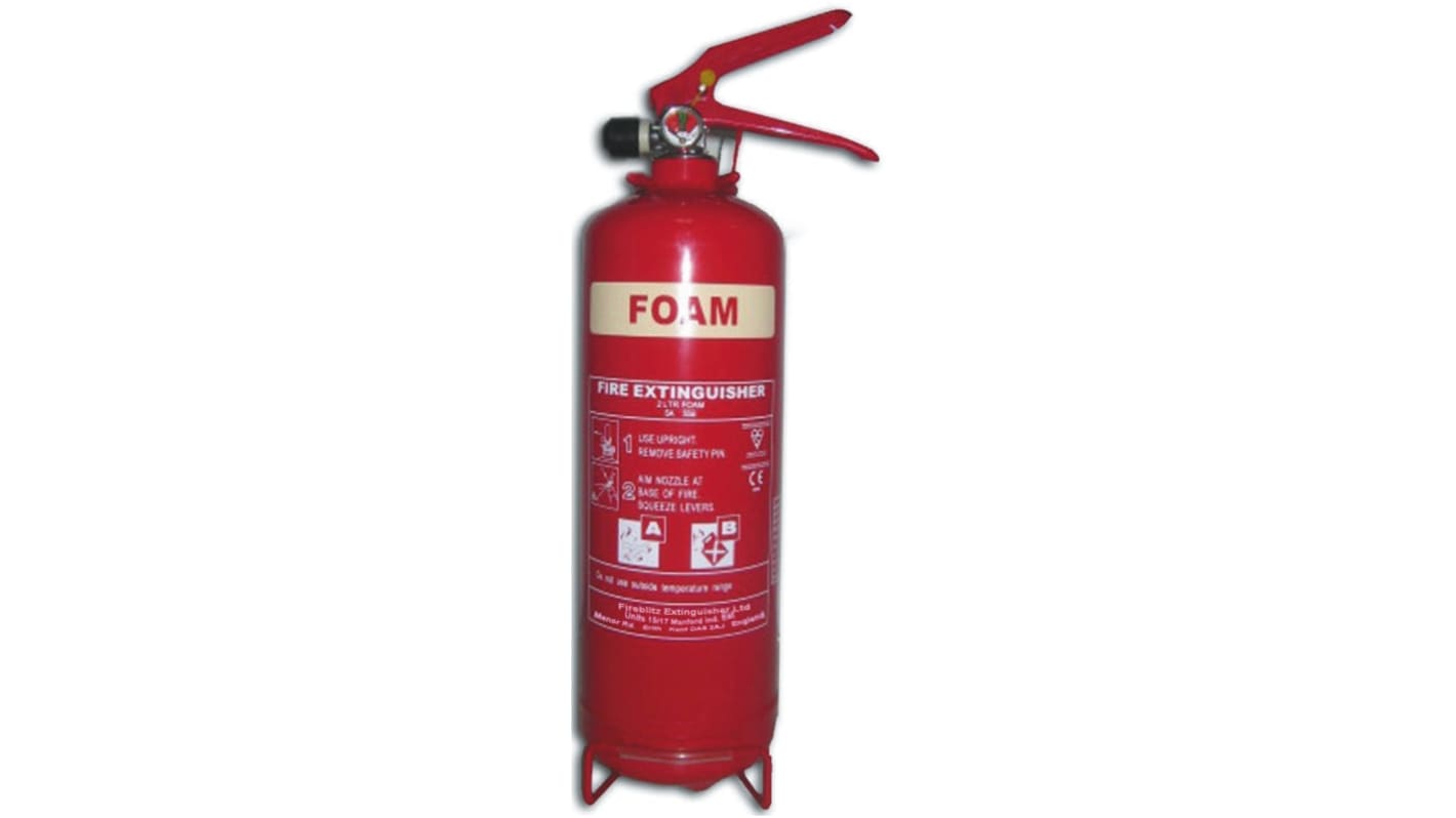 Fireblitz 2L AFFF Foam Fire Extinguisher for Electrical, Vehicle (A, B)