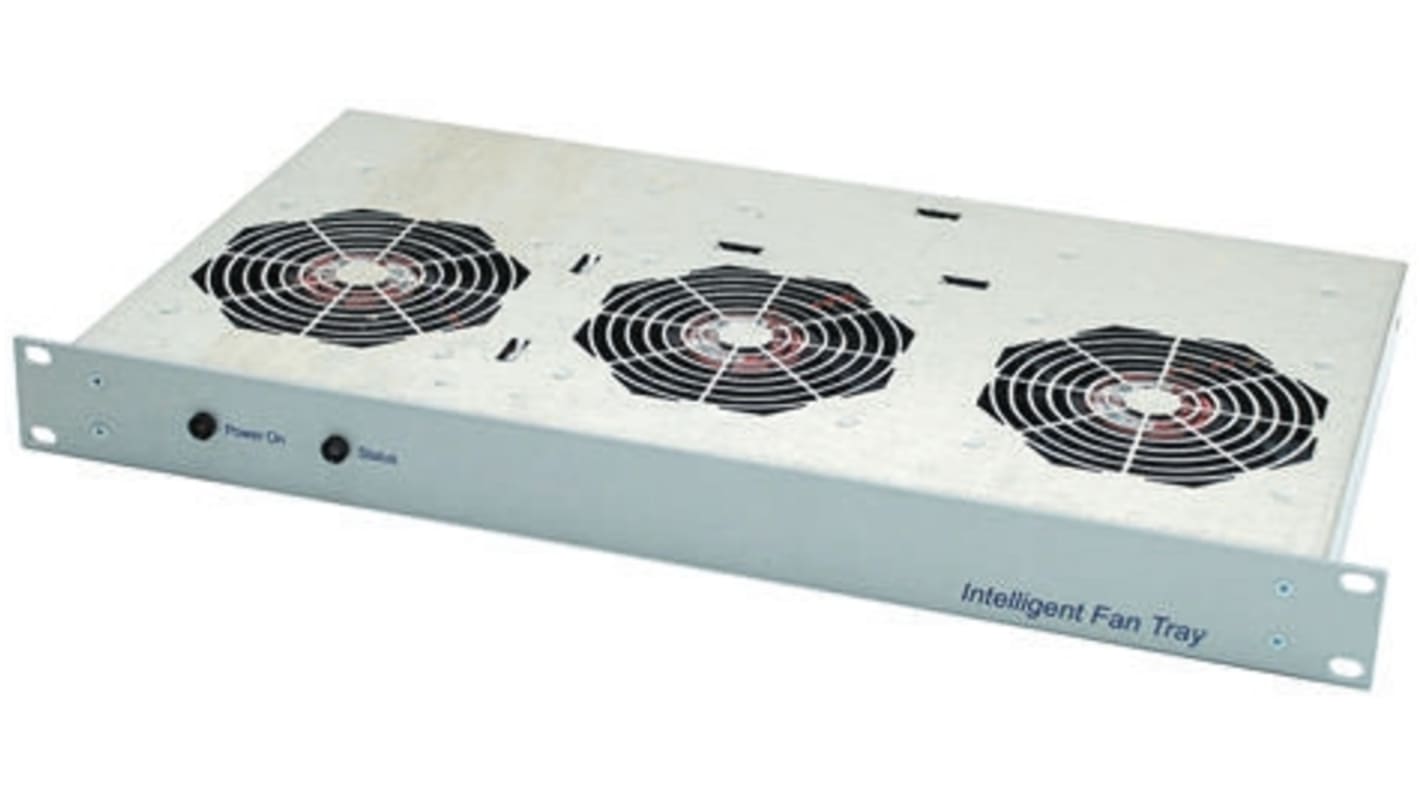 RS PRO 6 Fan Fan Tray, 1U