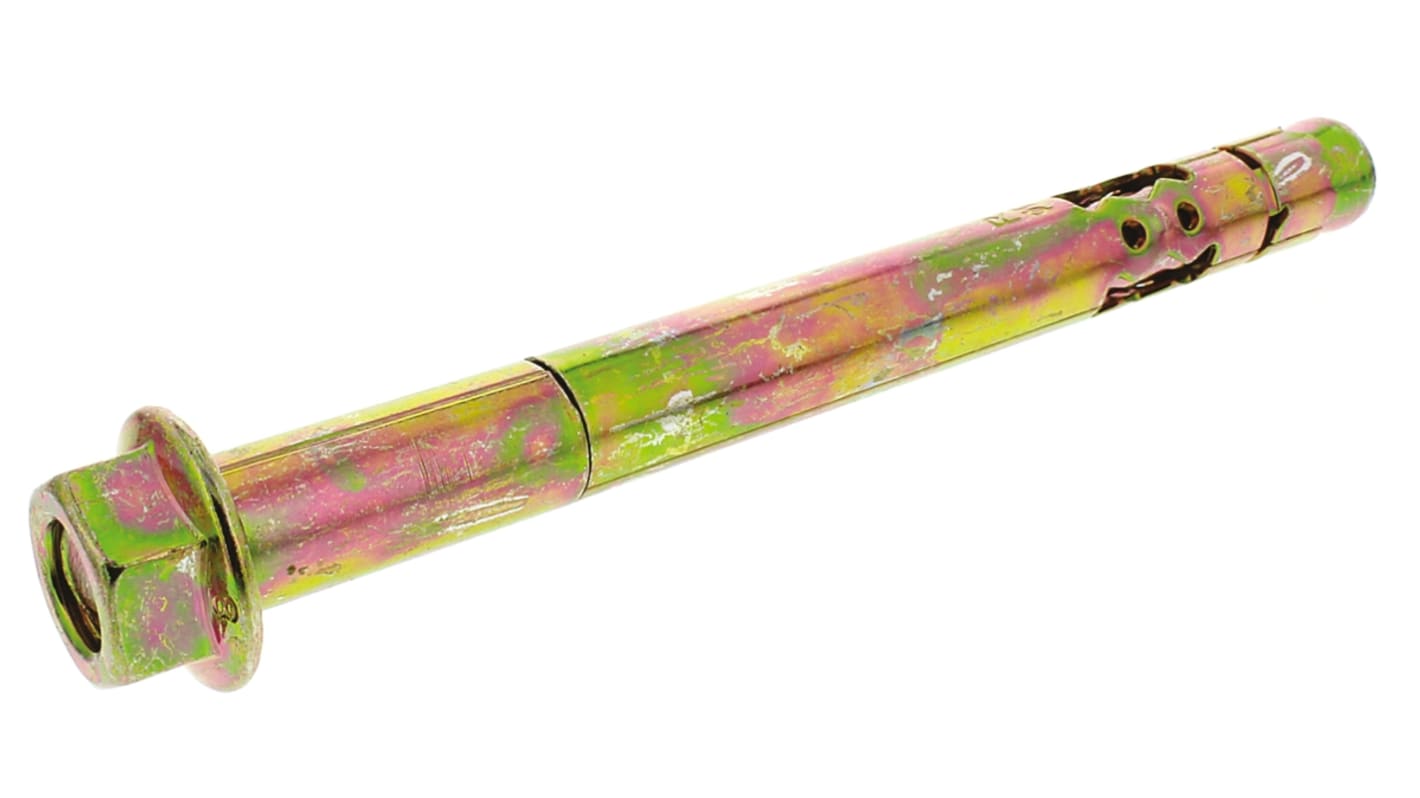 RawlPlug Steel Sleeve Anchor M10 x 130mm, 12mm Fixing Hole RS