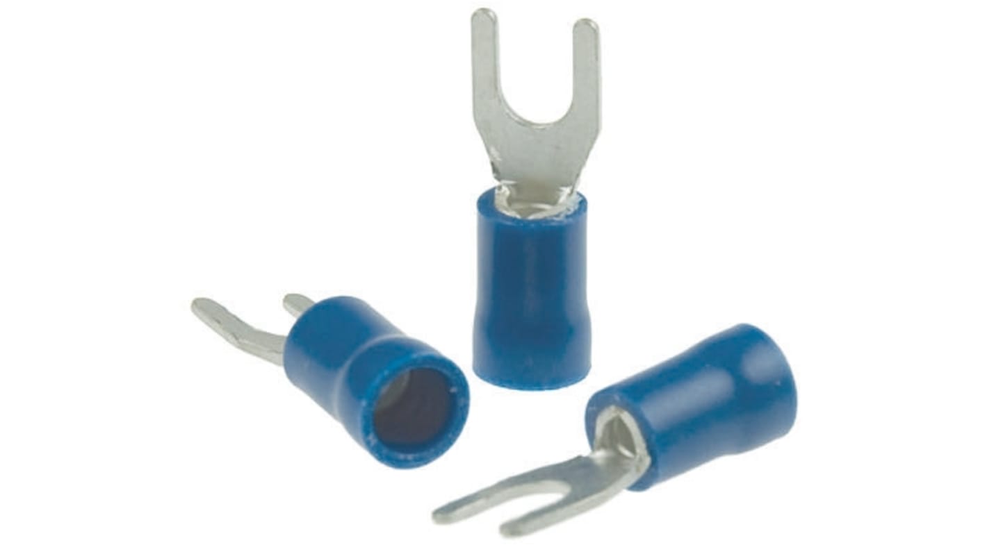 RS PRO Insulated Crimp Spade Connector, 1.5mm² to 2.5mm², 16AWG to