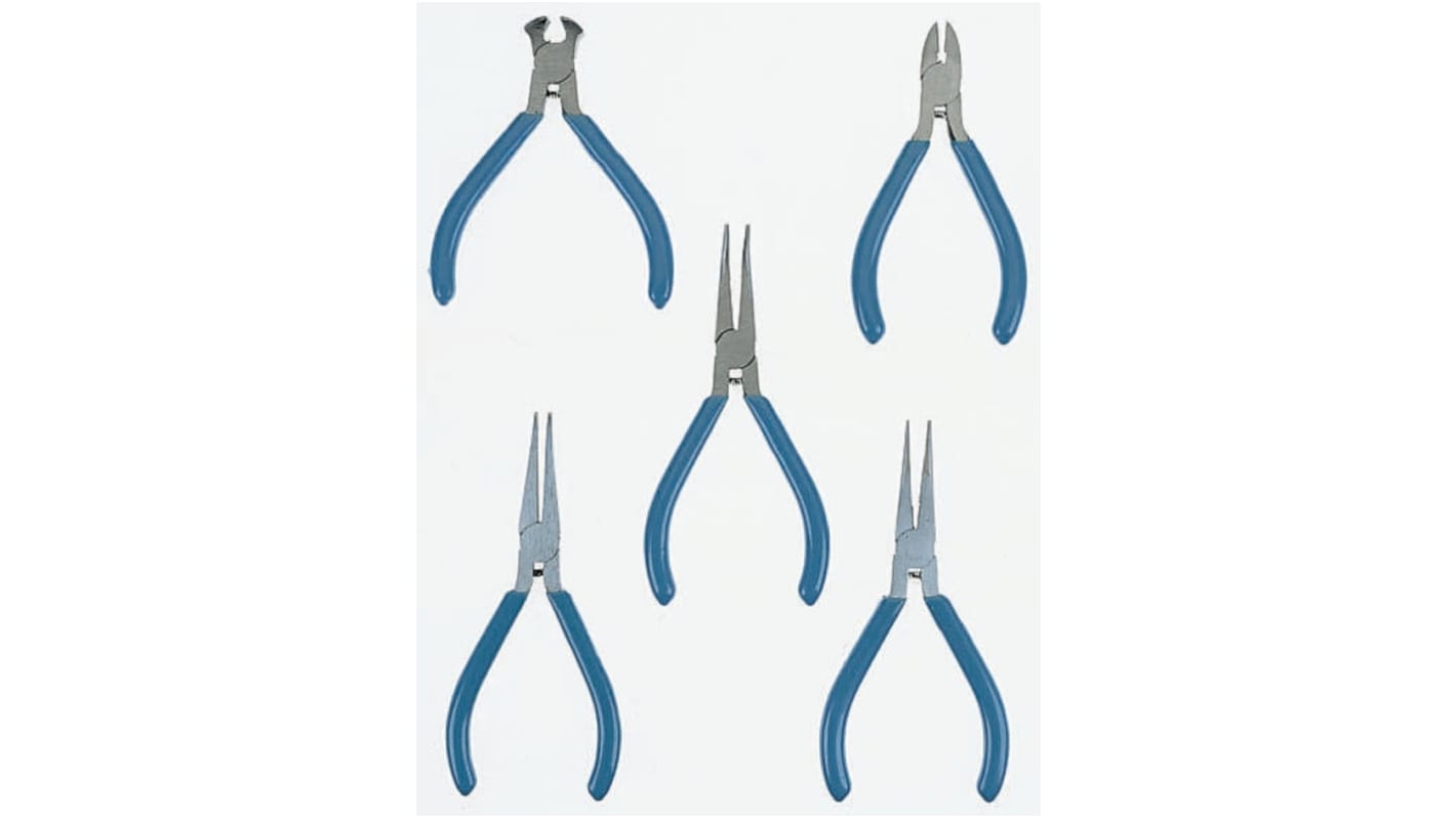 RS PRO 5-Piece Plier Set