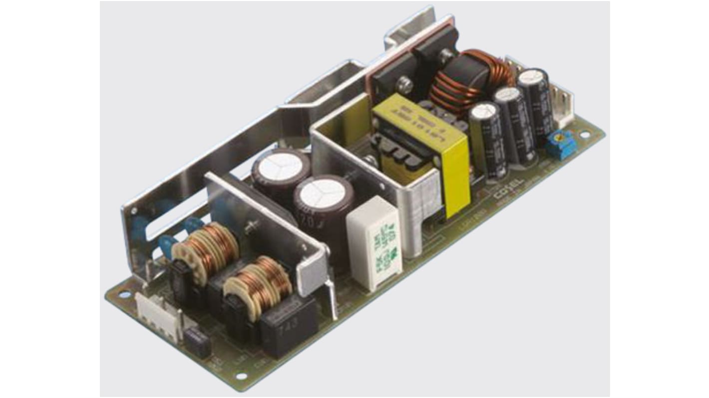 Cosel Switching Power Supply, LGA100A-12, 12V dc, 8.5A, 102W, 1 Output, 85 → 132V ac Input Voltage