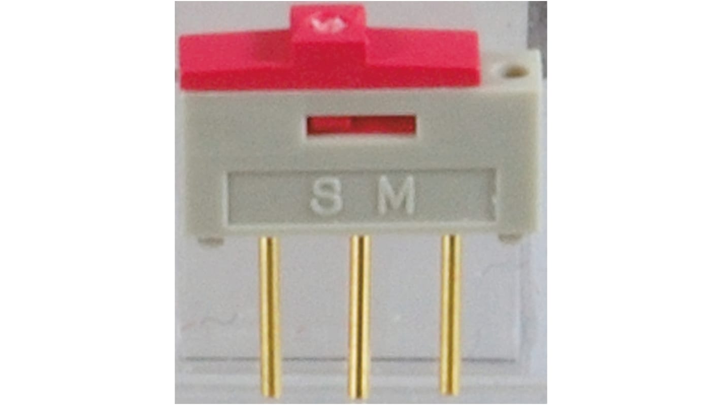 NKK Switches スライドスイッチ 1回路 2接点 500 mA @ 12 V dc