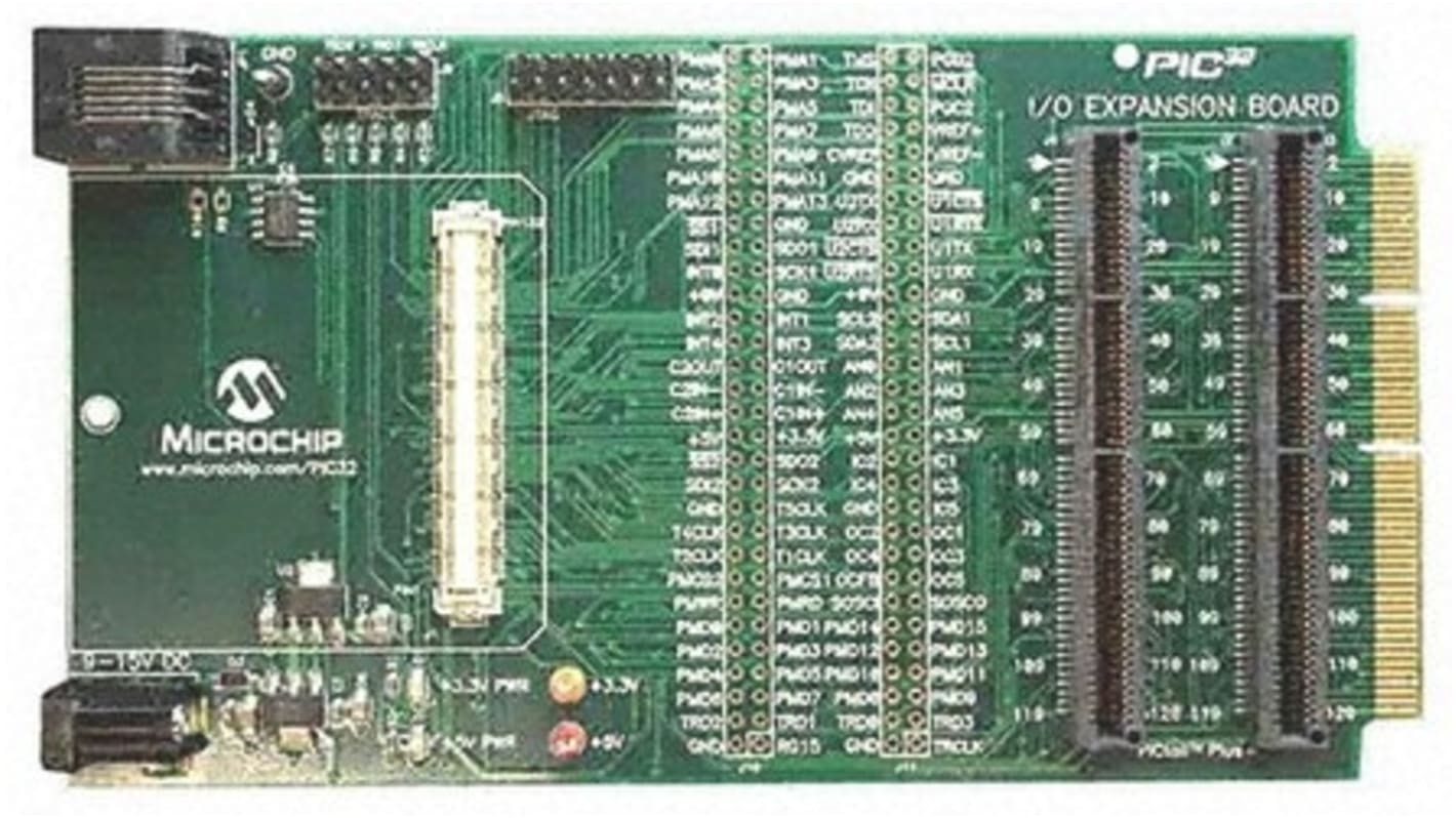 Carte d'extension PIC32 I/O Microchip