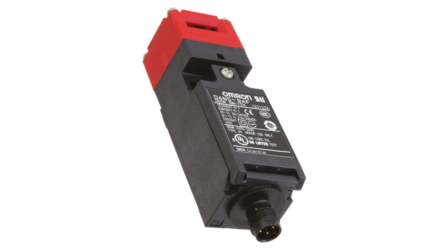 D4NS9AF Omron D4NS Series Safety Interlock Switch, 1NC/1NO RS