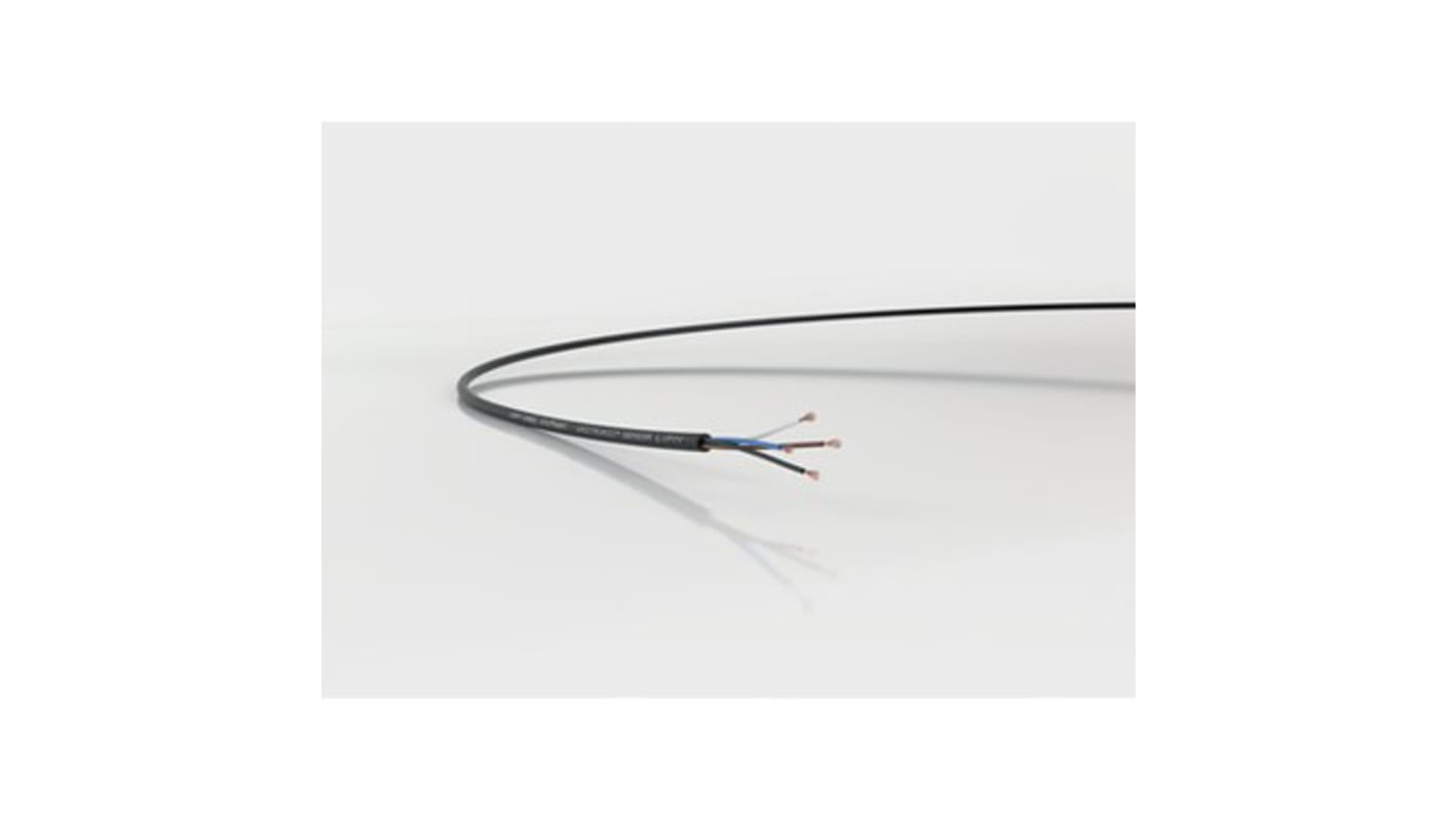 Cavo industriale multipolare non schermato a 5 cond. 0,34 mm², 22 AWG, 300 V, Ø5mm, L. 50m