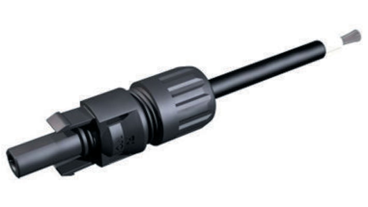 Multi Contact Female, Cable Mount Solar Connector, Cable CSA, 4 → 6mm², Rated At 30A, 1 kV