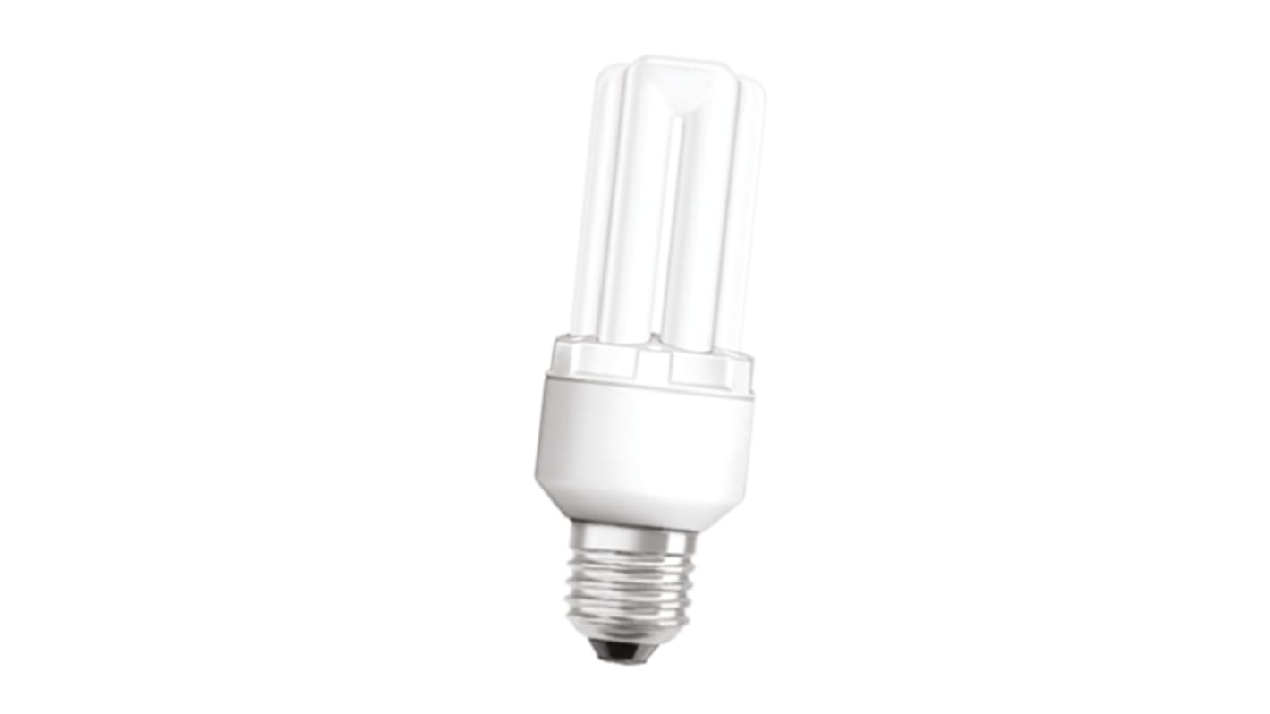 Osram 3-Rohr Energiesparlampe, 14 W L. 126 mm, Sockel ES/E27 2500K Ø 45mm