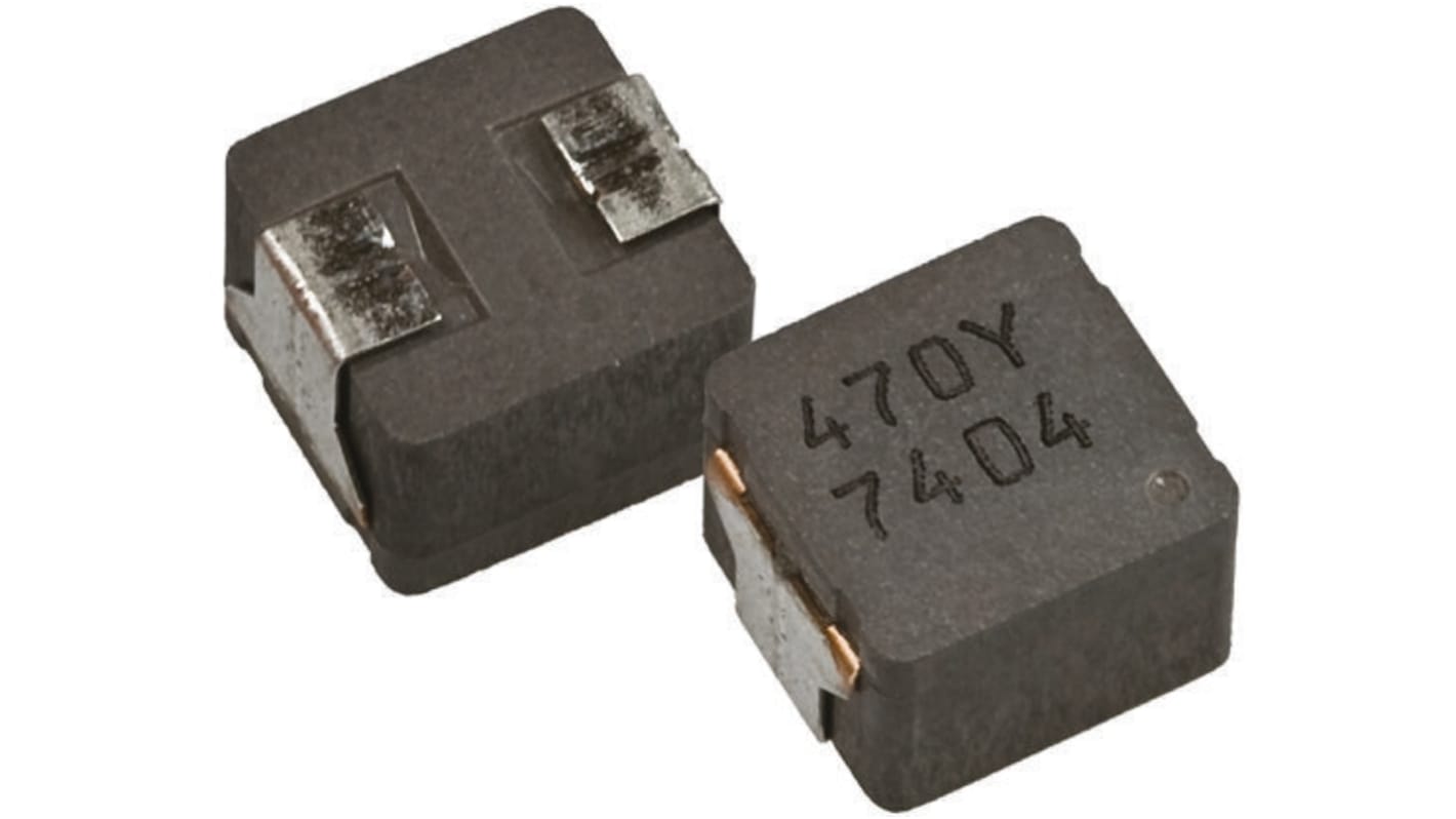 Panasonic, ETQP3M, 0530 Wire-wound SMD Inductor with a Metal Composite Core, 3.3 μH ±20% Wire-Wound 8.6A Idc