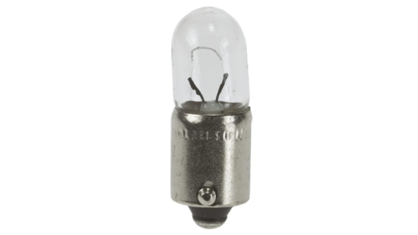 Lampadina a incandescenza per automotive con base BA9s, 12 V, 4 W