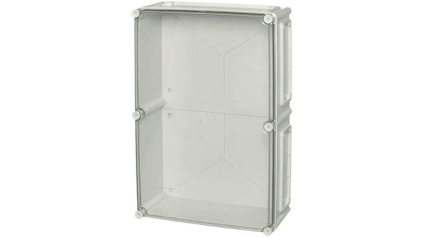 Caja Fibox de Policarbonato Gris, 560 x 380 x 180mm, IP67