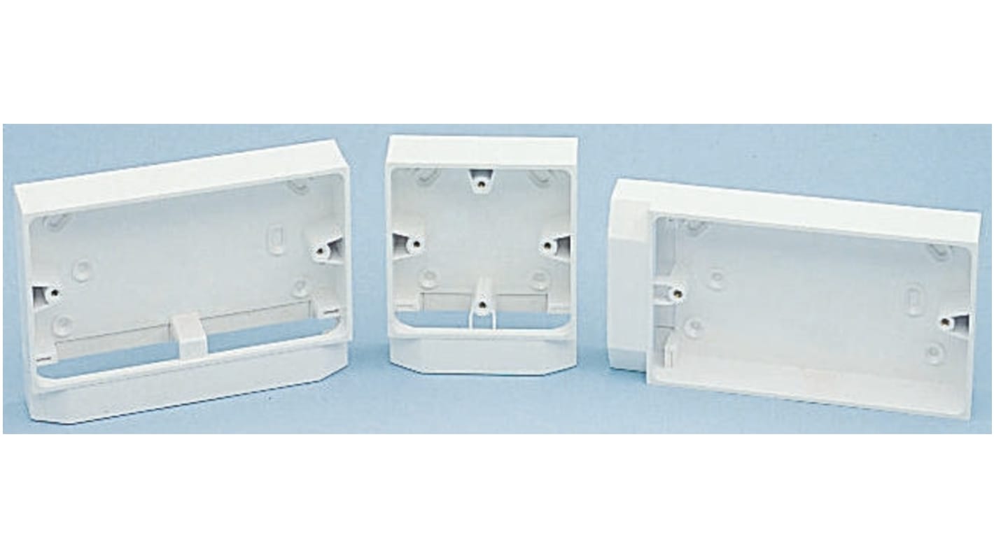 Akcesoria do koryt kablowych uPVC Puszka tylna Miniature PVC 25mm Schneider Electric