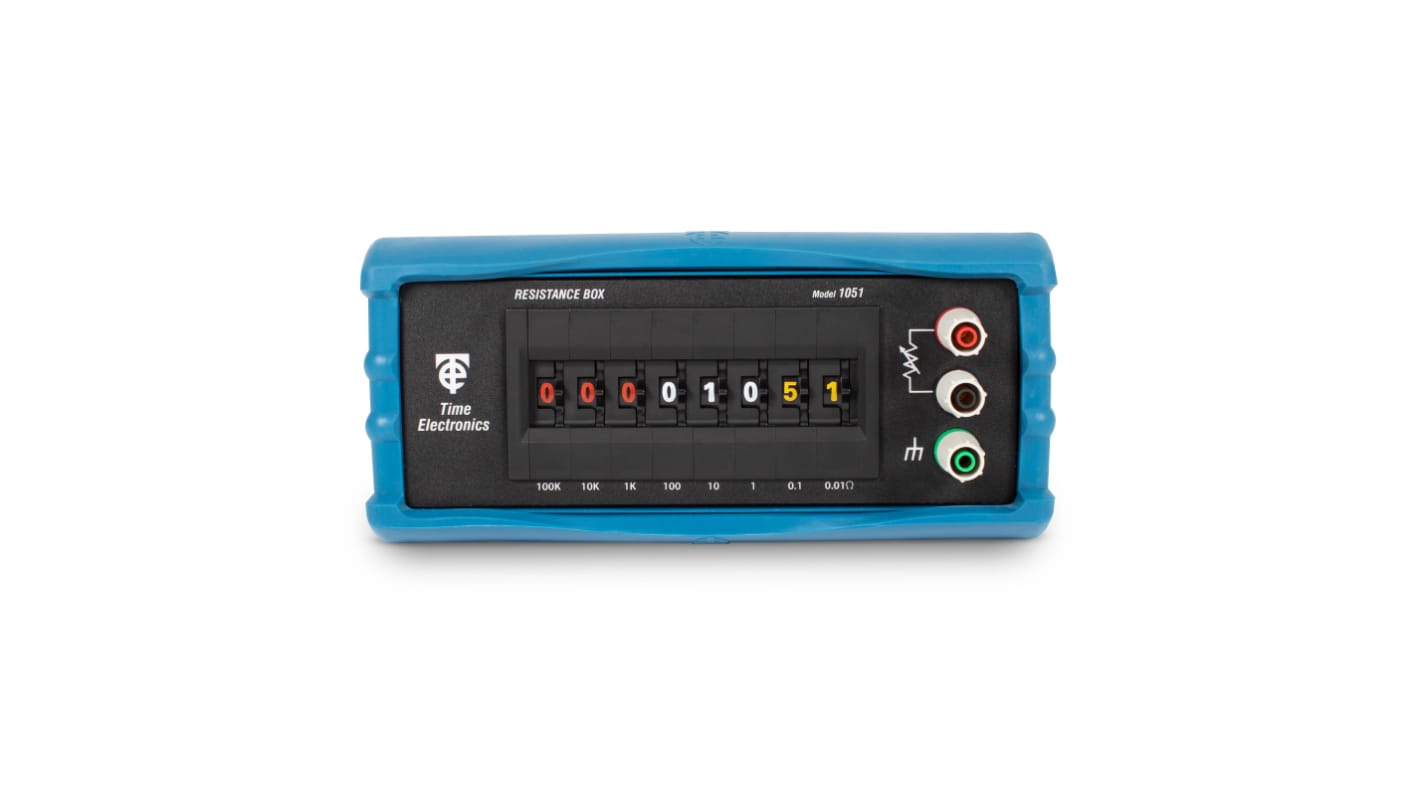 1051 Time Electronics Resistance Decade Box, Resistance Resolution 0