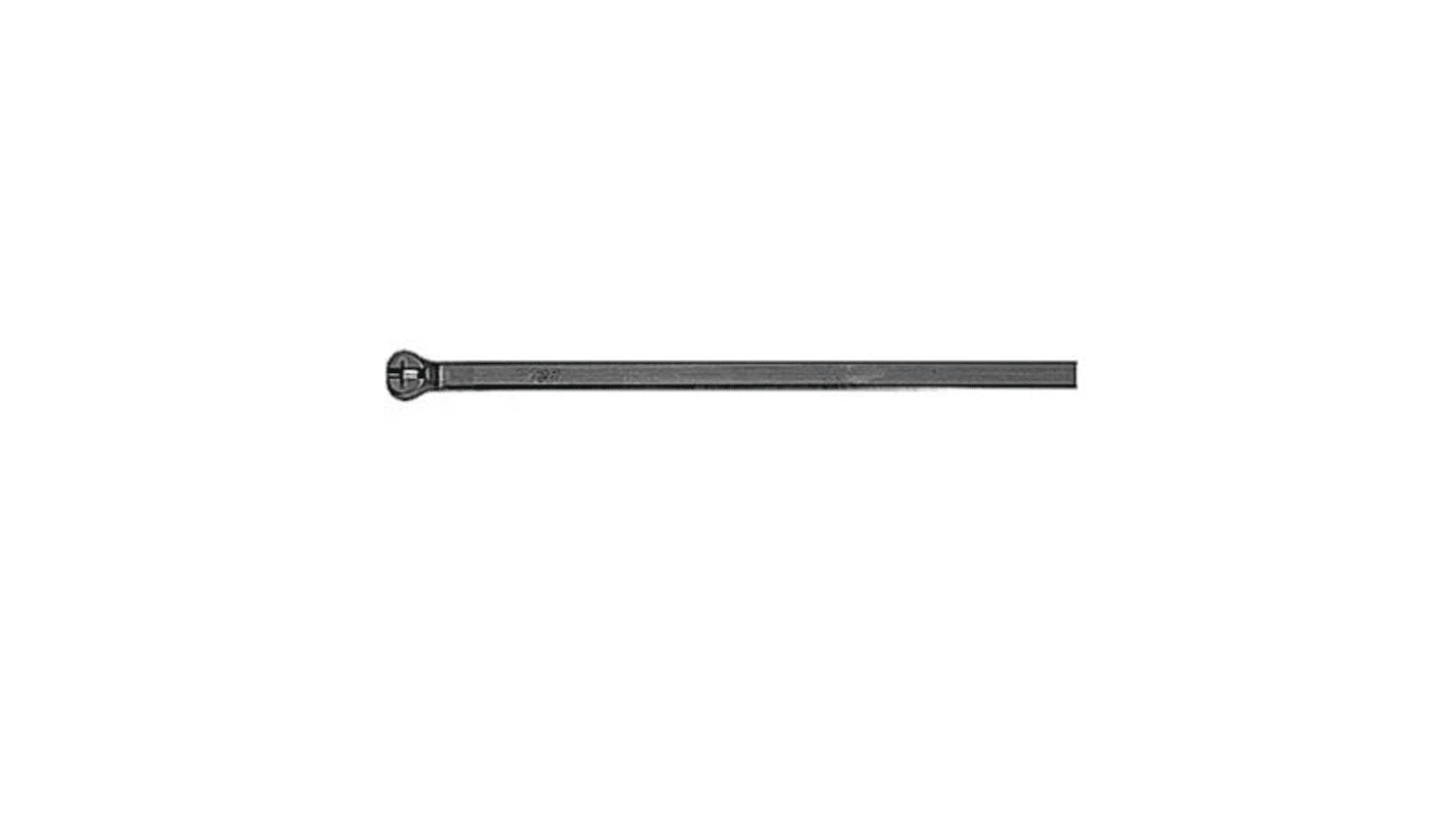 Bridas Thomas & Betts Ty-Rap de Nylon 12 Negro, 360.6mm x 4,8 mm, No reutilizable