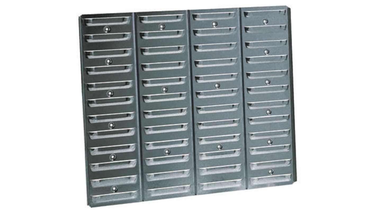 Raaco PP Louvre Panel Storage Unit, 440mm x 520mm