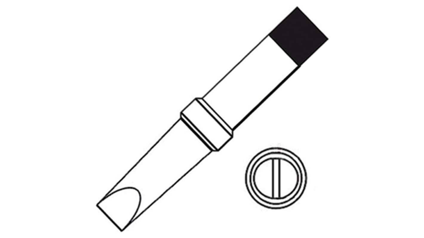 Weller forrasztópákahegy PT E7 5.6 mm, Egyenes véső, használható (TCPS
