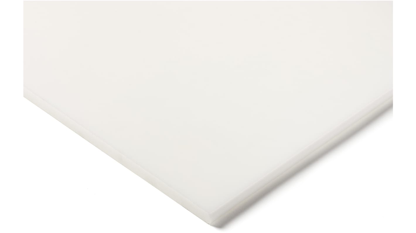 RS PRO White Plastic Sheet, 500mm x 300mm x 8mm