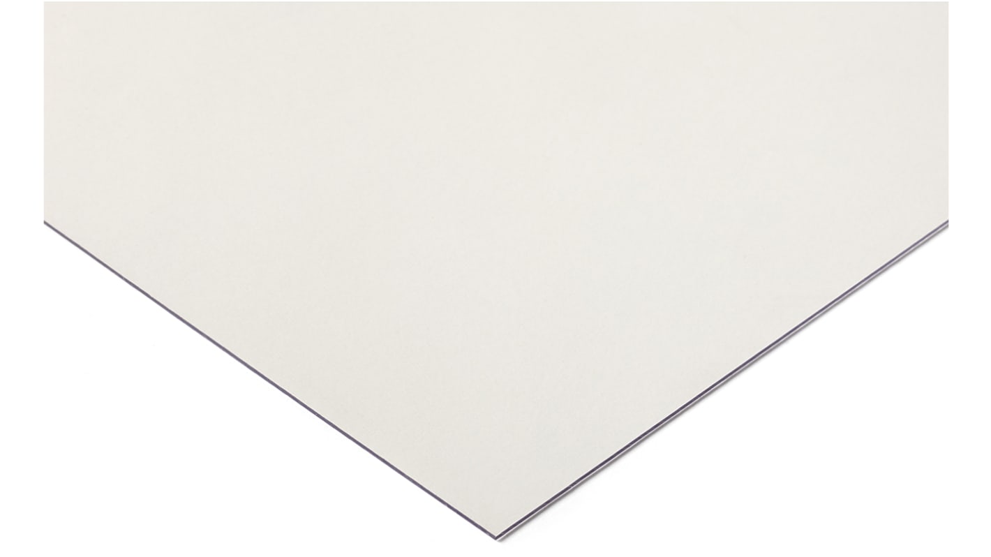 Foglio di plastica Tipo pieno RS PRO in PC, Chiaro, 1250mm x 610mm x 5mm