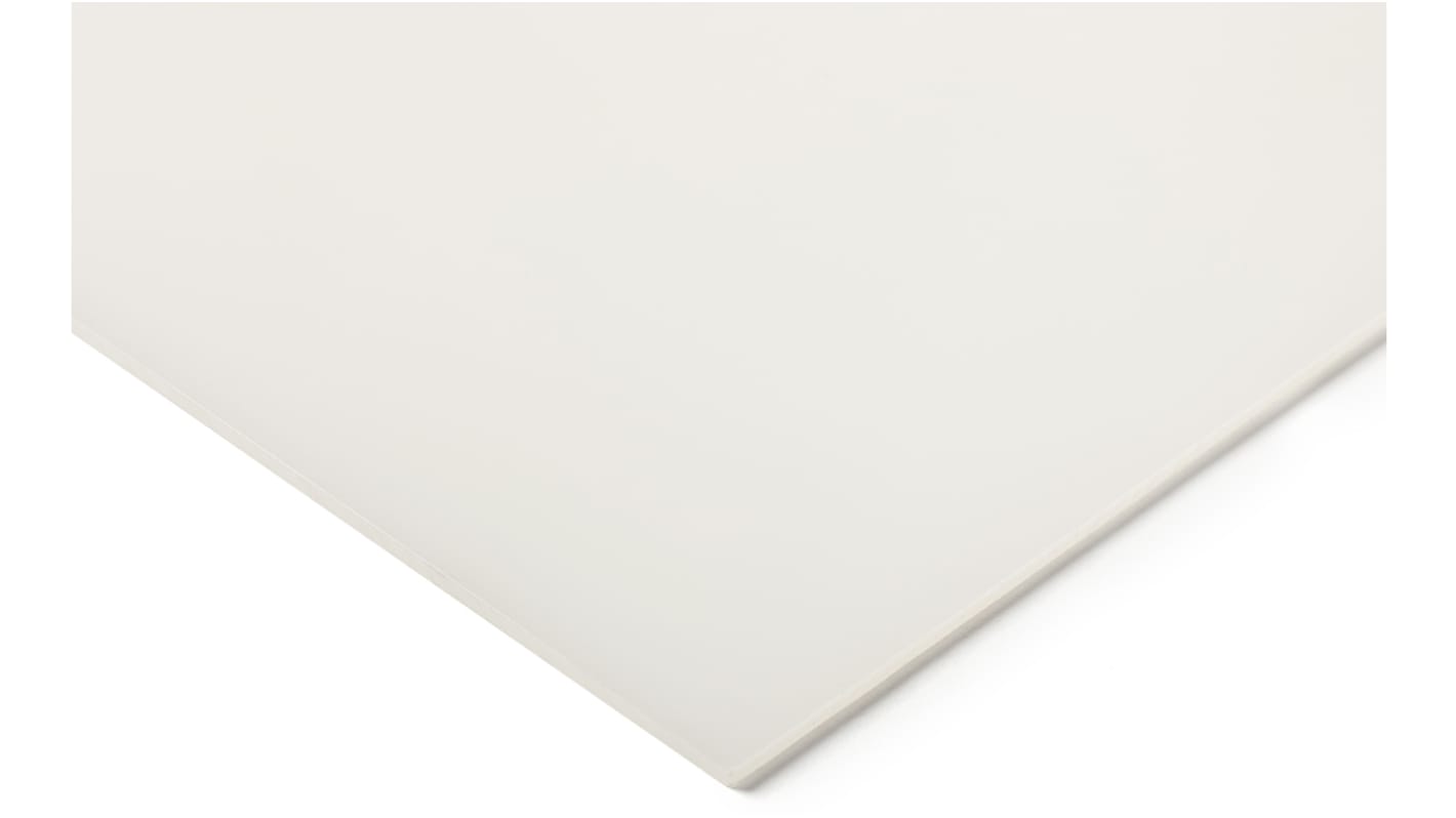 RS PRO Beige Plastic Sheet, 995mm x 495mm x 9mm