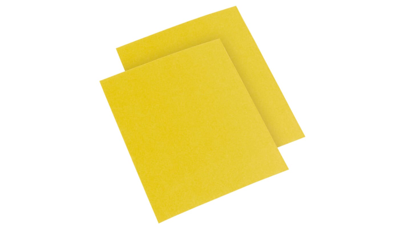 Feuille abrasive Norton Paper Sheet, Oxyde d'aluminium grain P60, Moyen, 280mm x 230mm