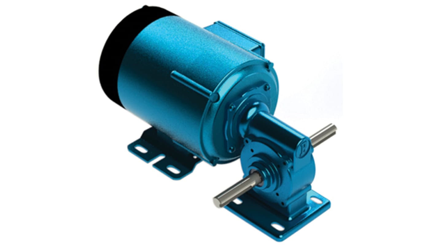 Parvalux, 200 → 220 V, 3.38 Nm, Shunt Brushed DC Geared Motor, Output Speed 260 rpm