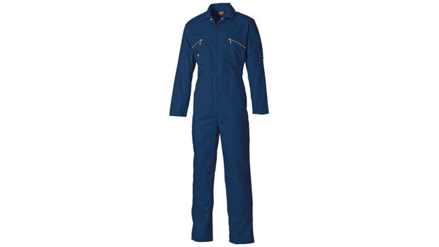 Dickies Herren Wiederverwendbar Overall, Größe M, Baumwolle, PET Marineblau