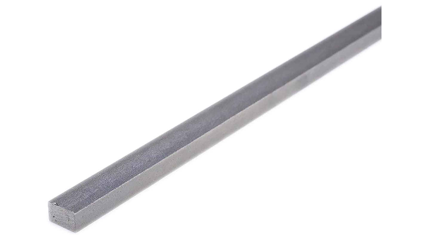 Mild Steel Rectangular Bar, 1m x 25mm x 10mm