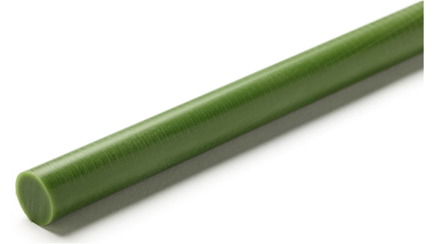 Tige de nylon RS PRO Vert Dia. 35mm x 1m