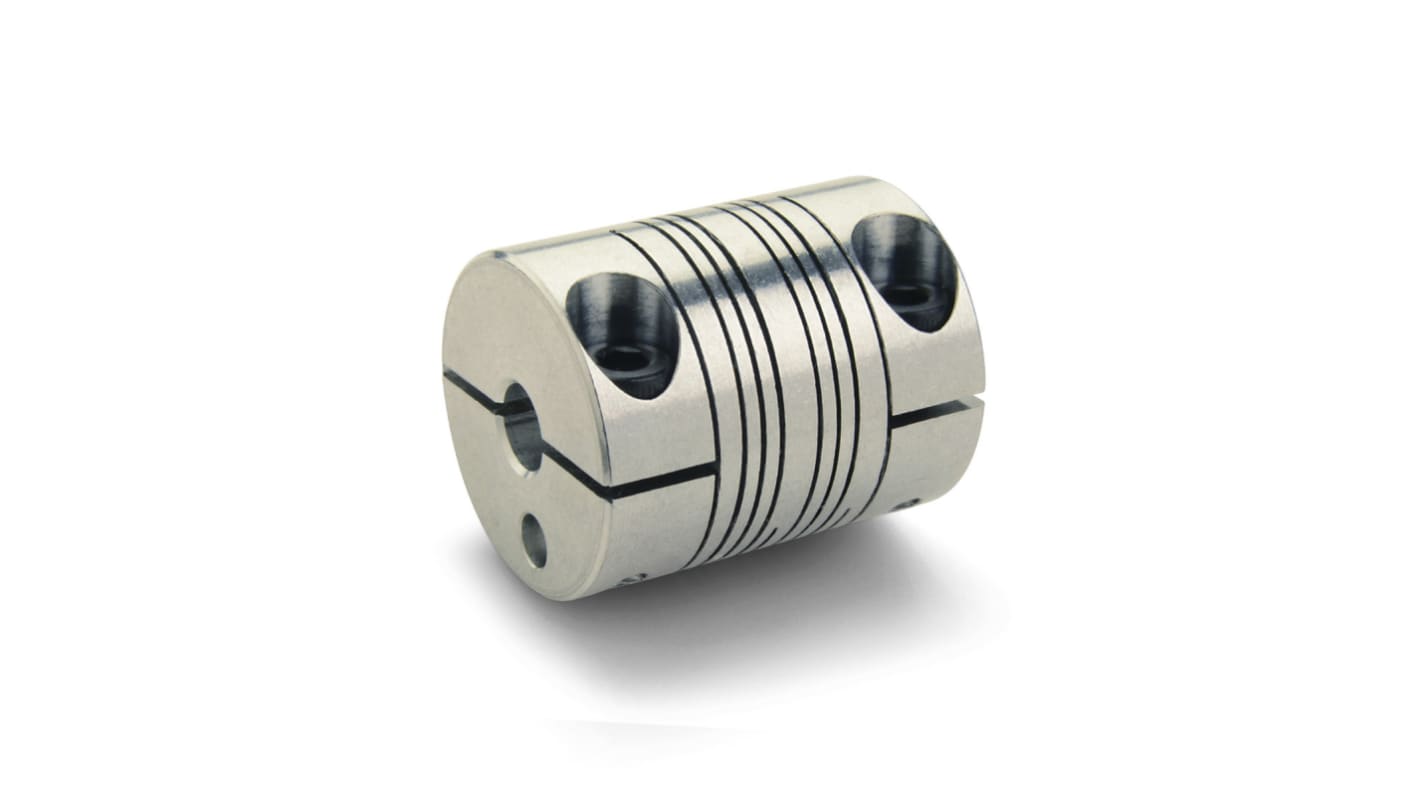 Ruland Beam Coupling, 13mm Outside Diameter, 5mm Bore, 19.1mm Length Coupler