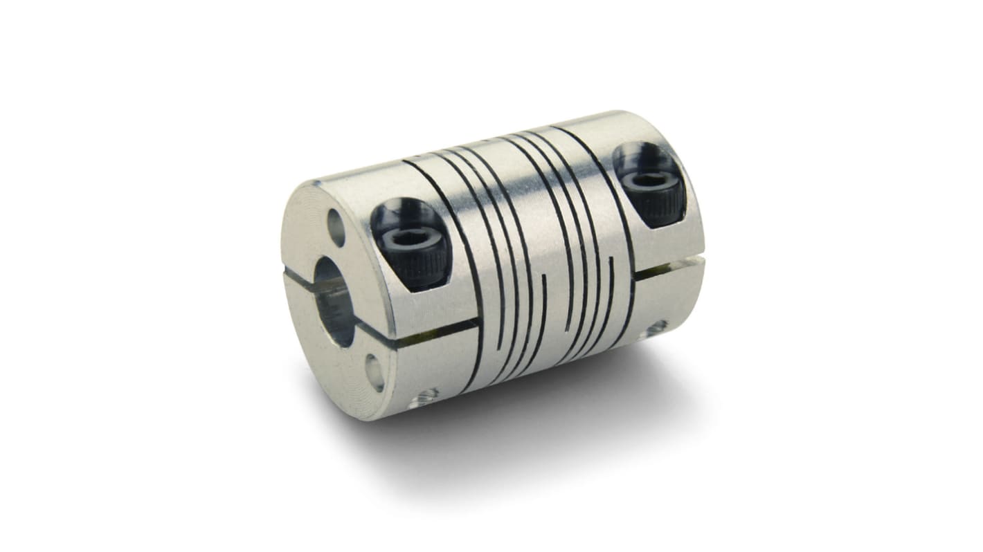 Ruland Beam Coupling, 32mm Outside Diameter, 10mm Bore, 44.5mm Length Coupler