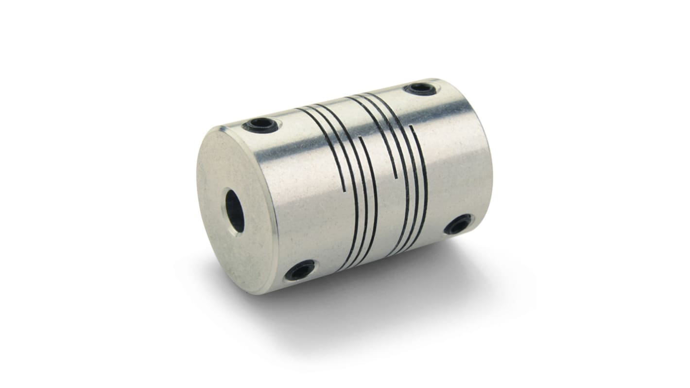 Ruland Beam Coupling, 32mm Outside Diameter, 12mm Bore, 44.5mm Length Coupler