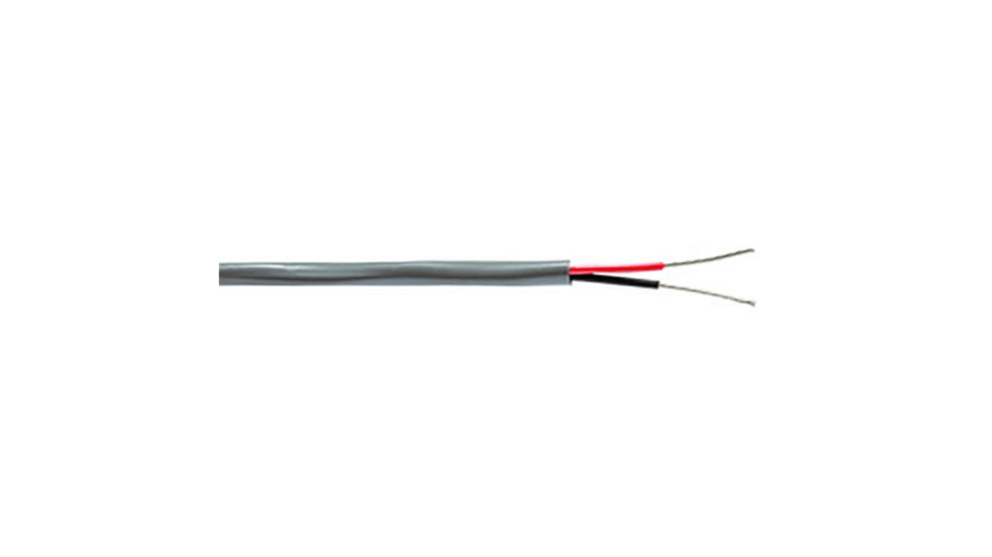 Câble d'instrument multiconducteur Belden 1 paire , 0,5 mm, 20 AWG, Paires torsadées, gaine Chromé