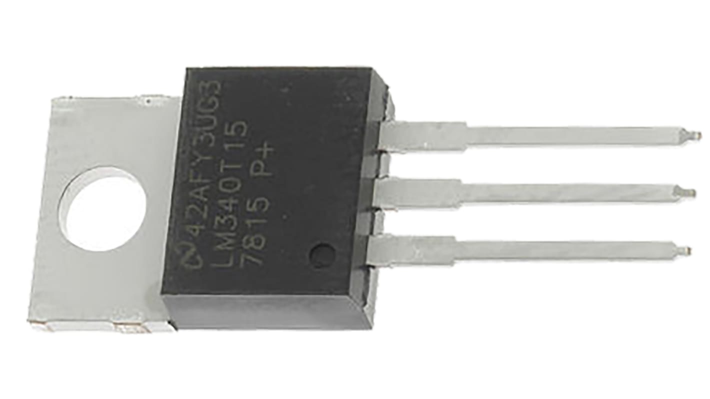 Texas Instruments LM340T-15/NOPB, 1 Linear Voltage, Voltage Regulator 1A, 15 V 3-Pin, TO-220