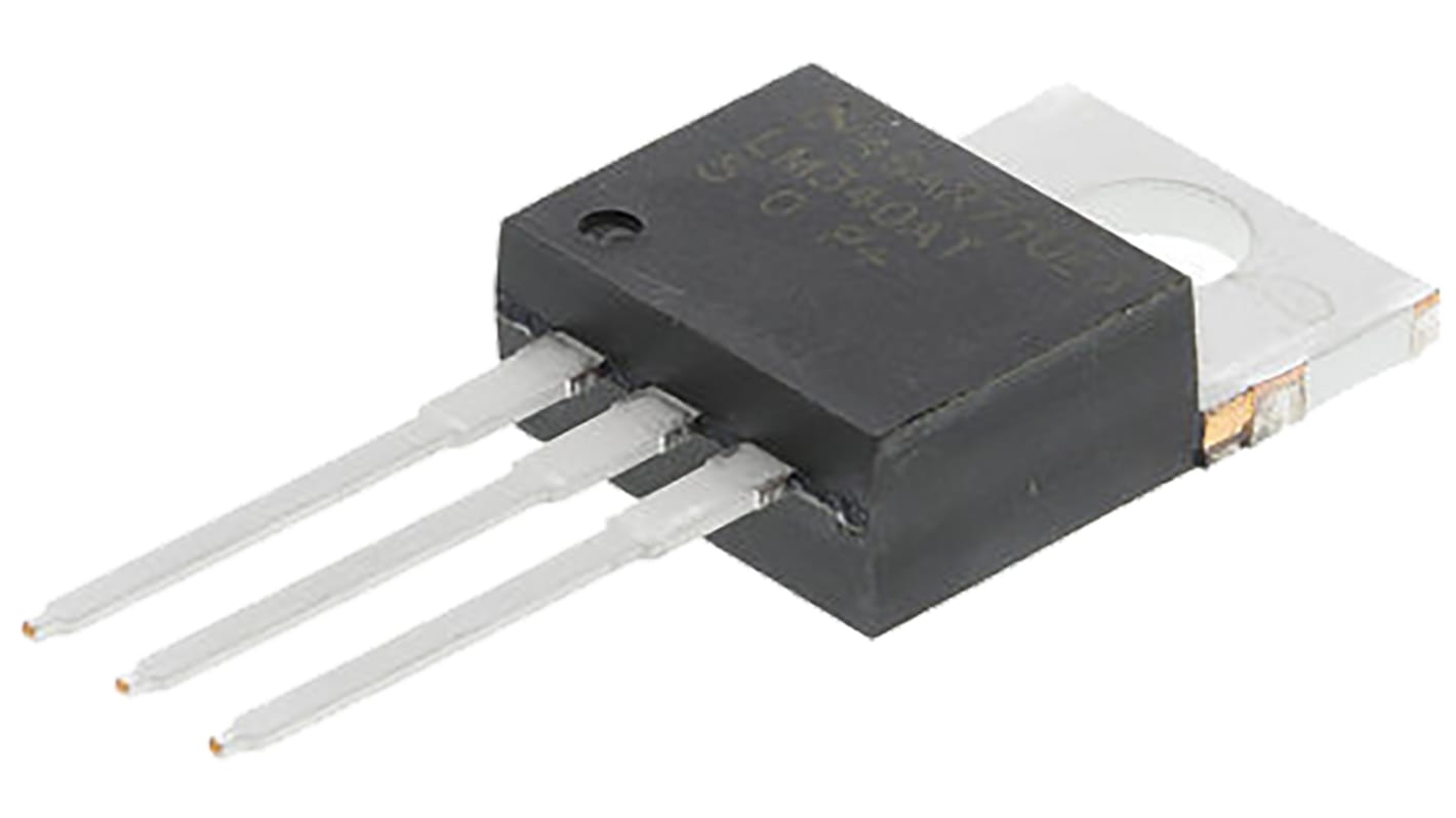 Texas Instruments 電圧レギュレータ リニア電圧 5 V, 3-Pin, LM340AT-5.0/NOPB