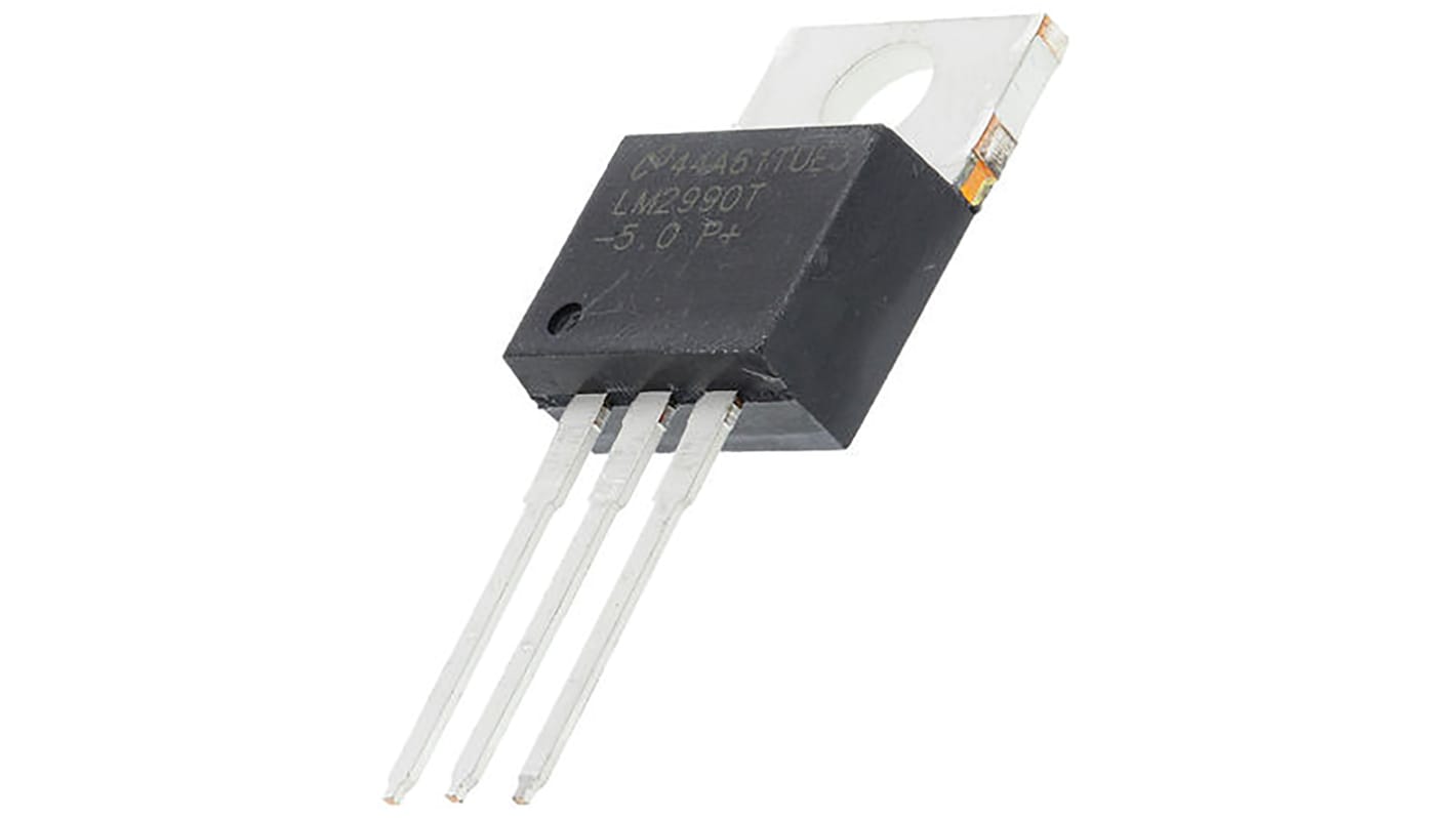 Texas Instruments LM2990T-5.0/NOPB, 1 Low Dropout Voltage, Voltage Regulator 1A, -5 V 3-Pin, TO-220