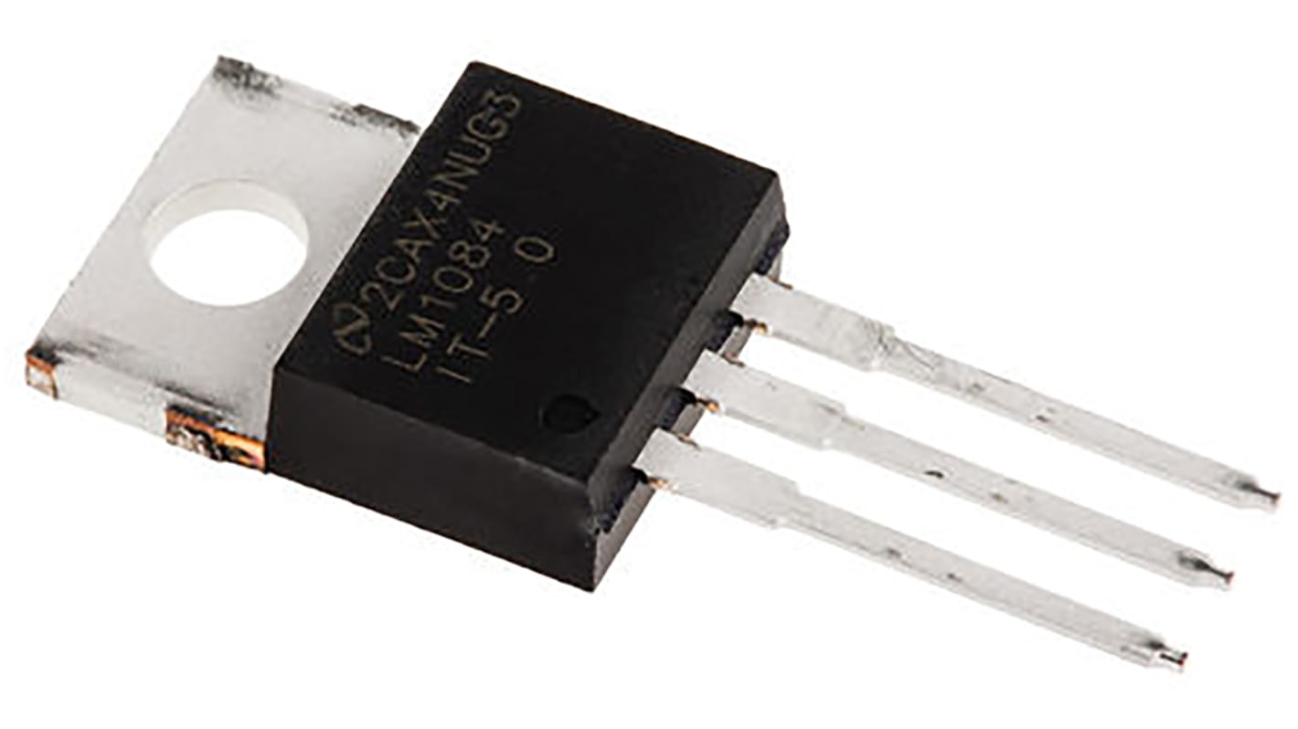 Texas Instruments LM1084IT-5.0/NOPB, 1 Low Dropout Voltage, Voltage Regulator 5A, 5 V 3-Pin, TO-220