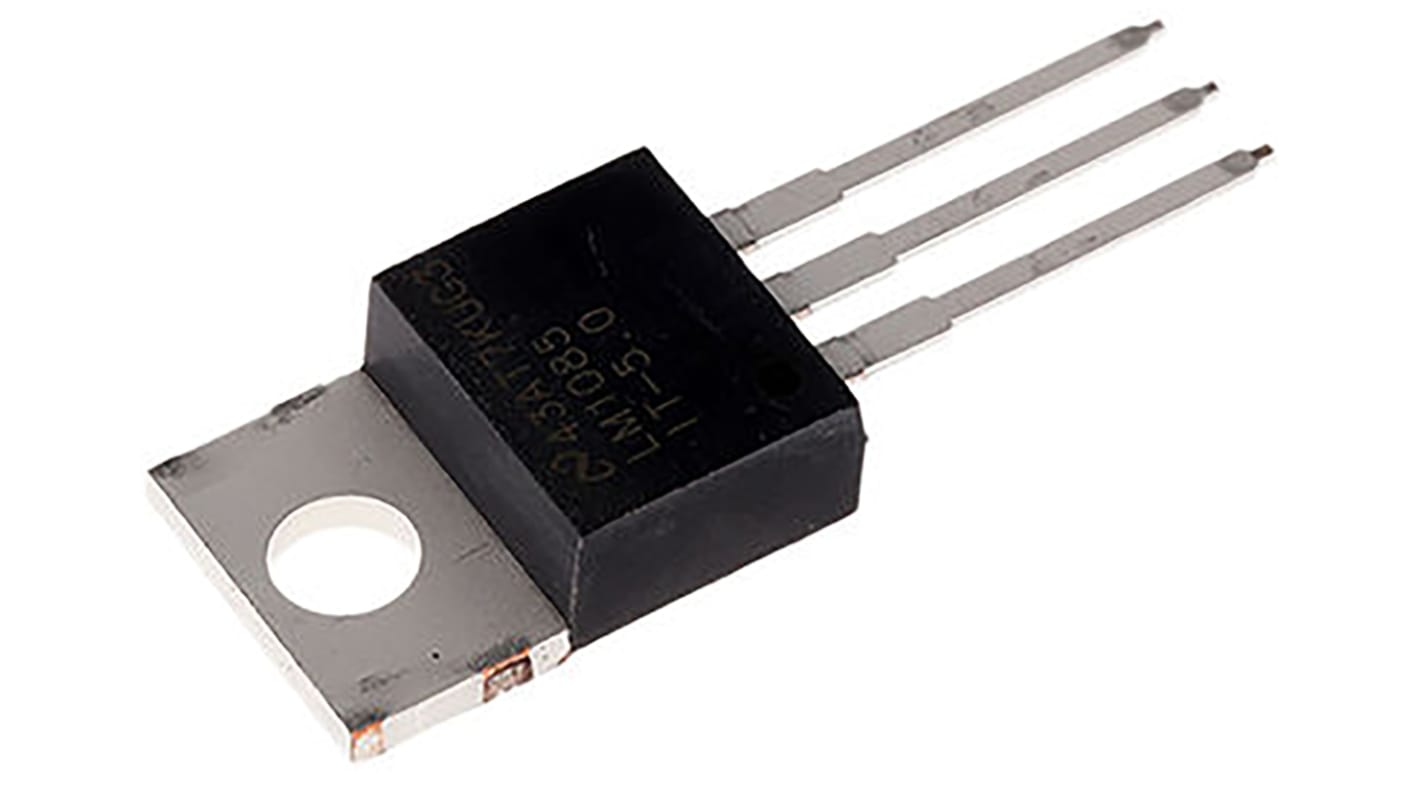 Texas Instruments 電圧レギュレータ 低ドロップアウト電圧 5 V, 3-Pin, LM1085IT-5.0/NOPB