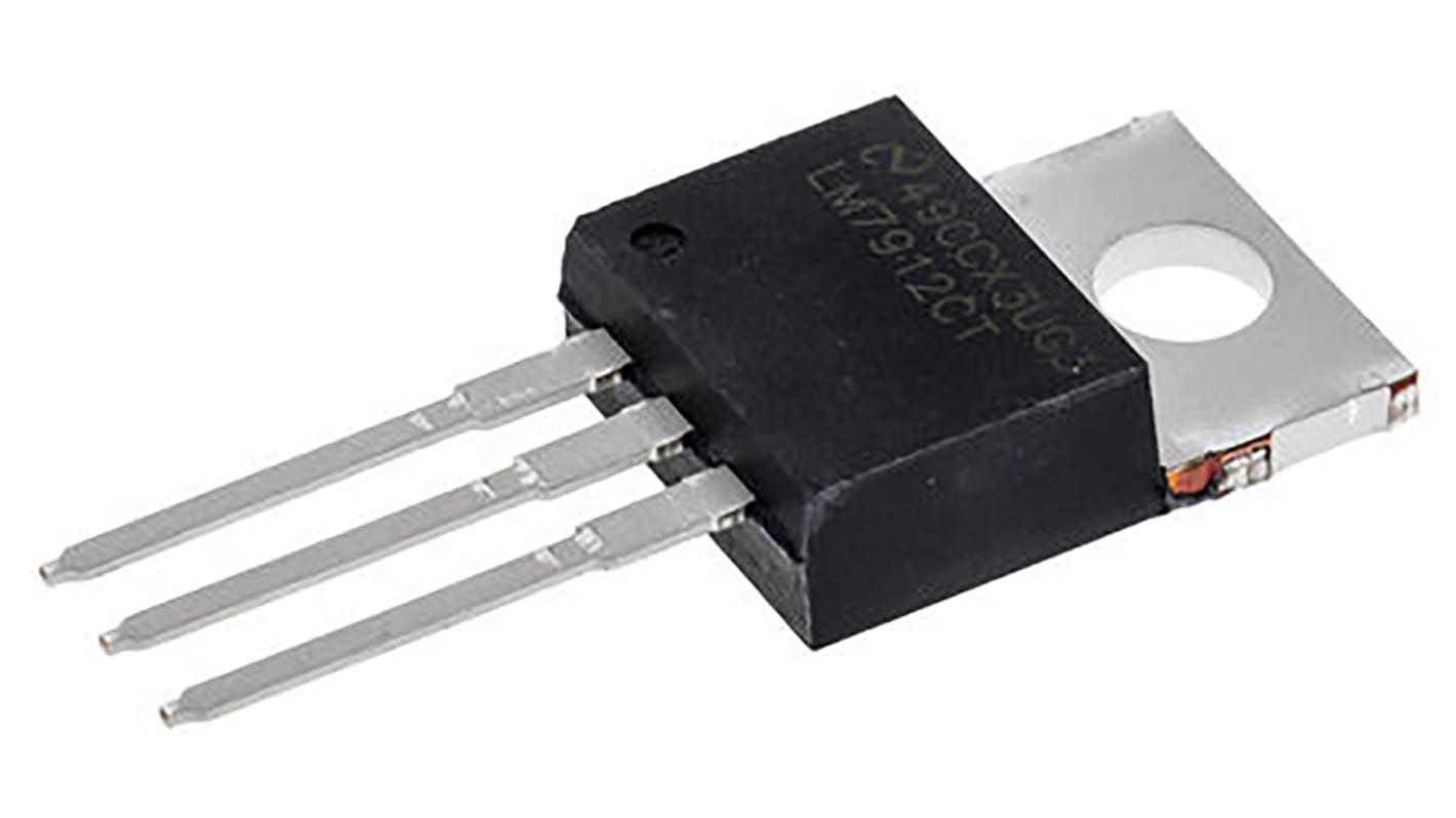 Texas Instruments LM7912CT/NOPB, 1 Linear Voltage, Voltage Regulator 1.5A, -12 V 3-Pin, TO-220