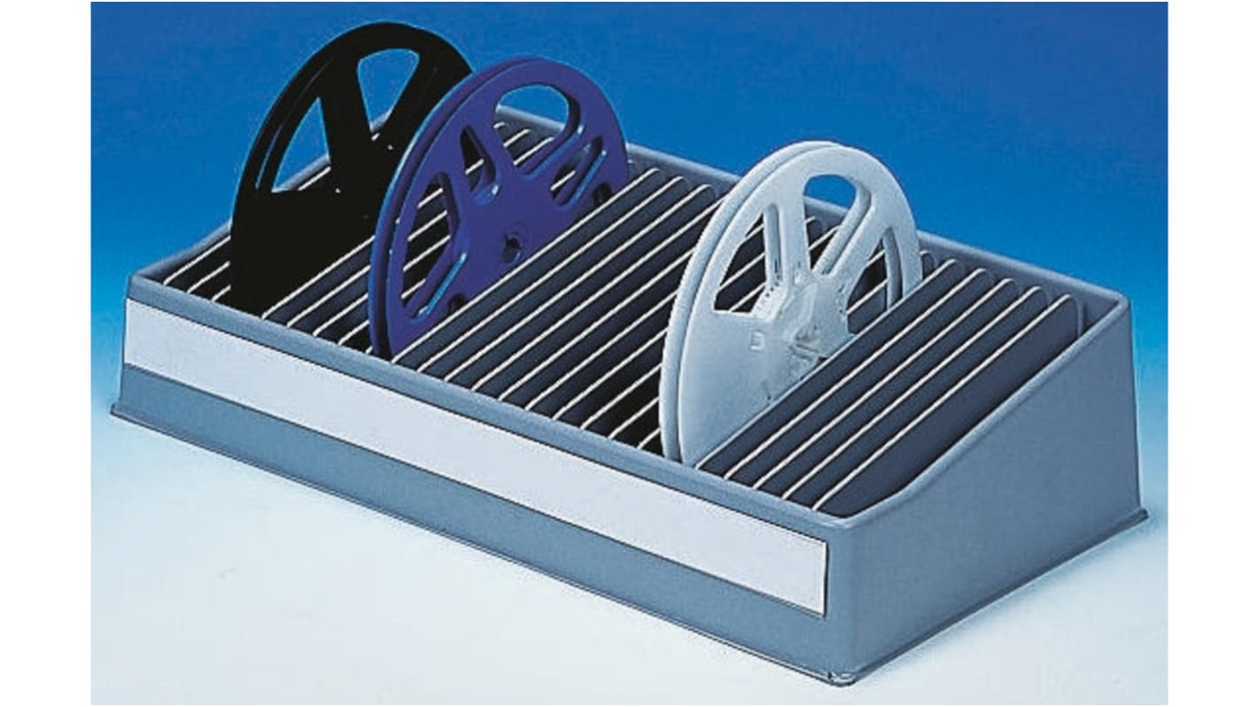 Caja organizadora Licefa de 25 compartimentos Gris, 450mm x 240mm