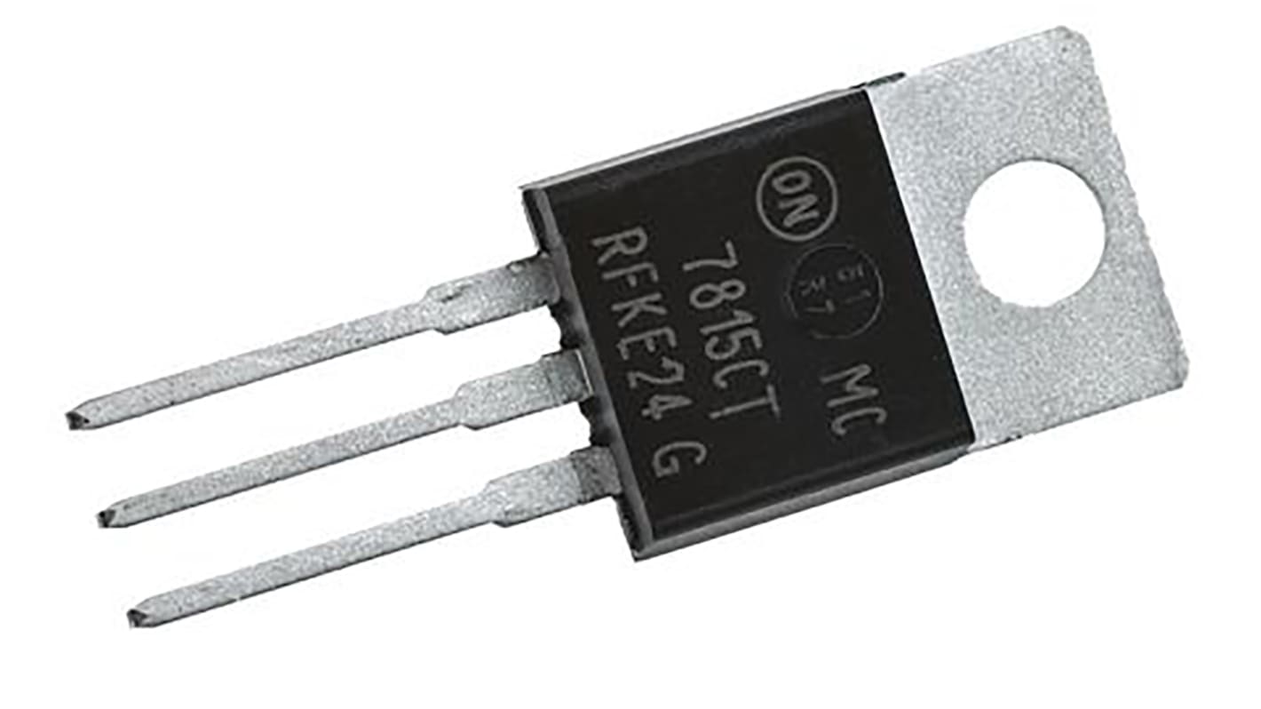 onsemi 電圧レギュレータ リニア電圧 15 V, 3-Pin, MC7815CTG