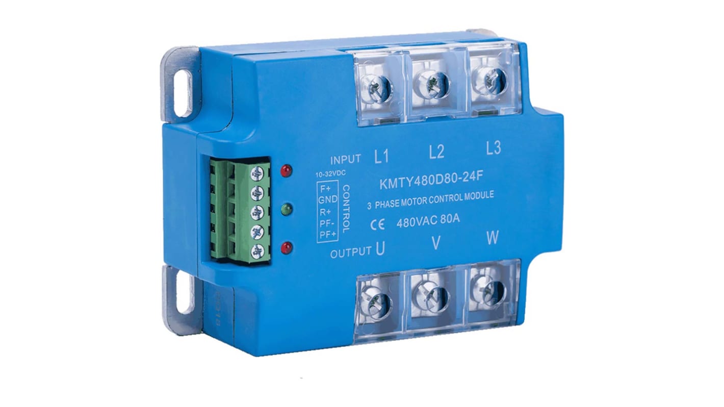 i-Autoc Solid State Relay, 60 A Load, Panel Mount, 530 V ac Load, 32 V dc Control