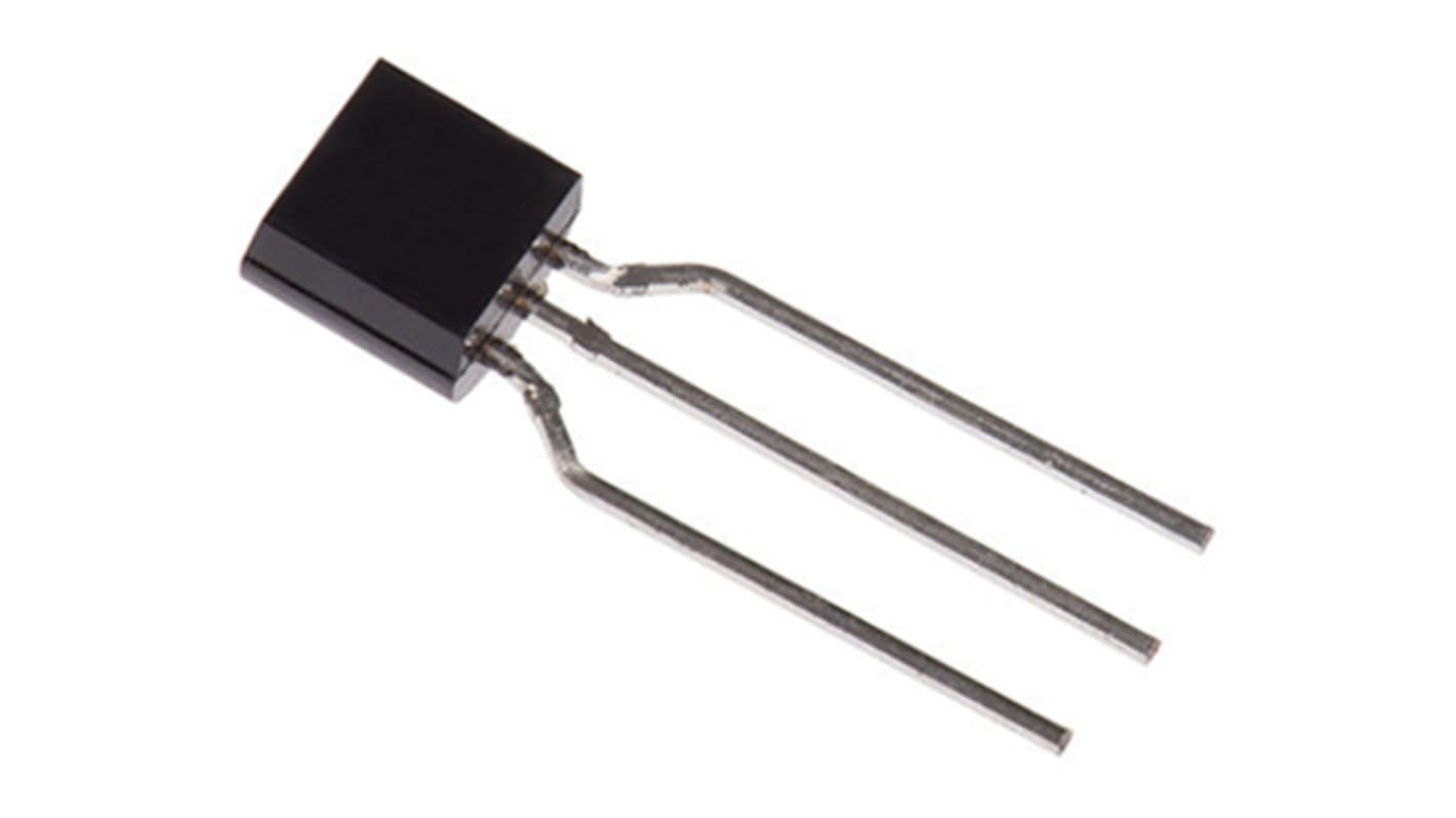 TRIAC, 600V, 1A, TO-92, 5mA, 3 broches