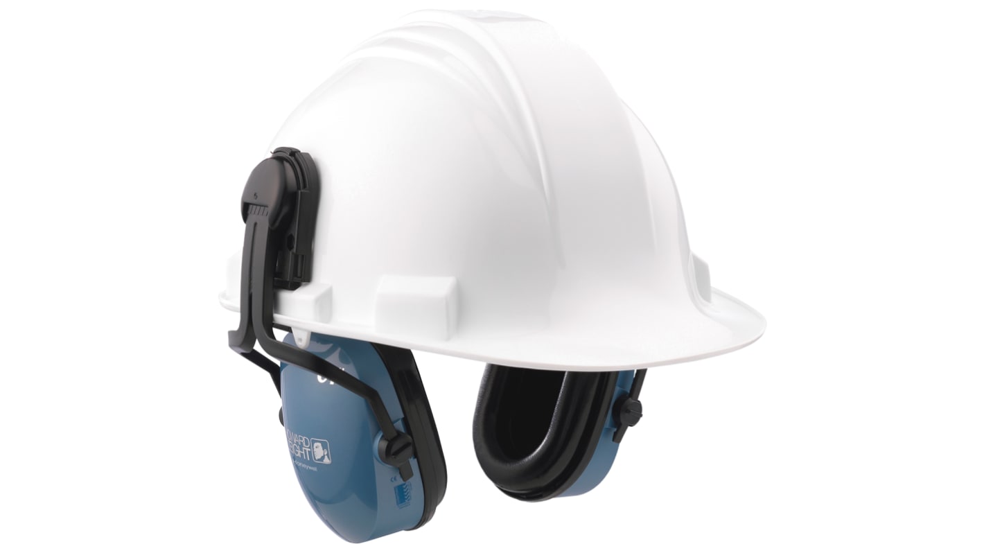 Honeywell Safety Clarity C1H Ear Defender with Helmet Attachment, 26dB, Blue