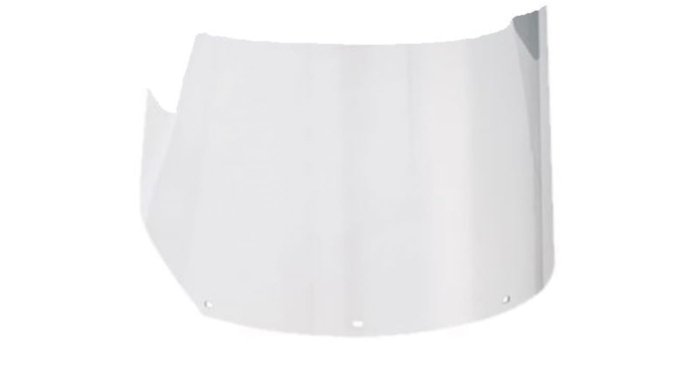 Honeywell Safety Clear PC Visor with Brow Guard , Resistant To Impact