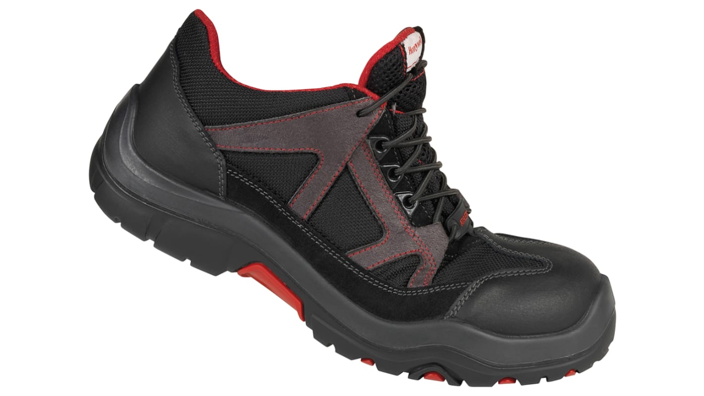 Honeywell Safety Ascender S3 Unisex Black, Grey, Red Composite Toe Capped Safety Trainers, UK 6.5, EU 40